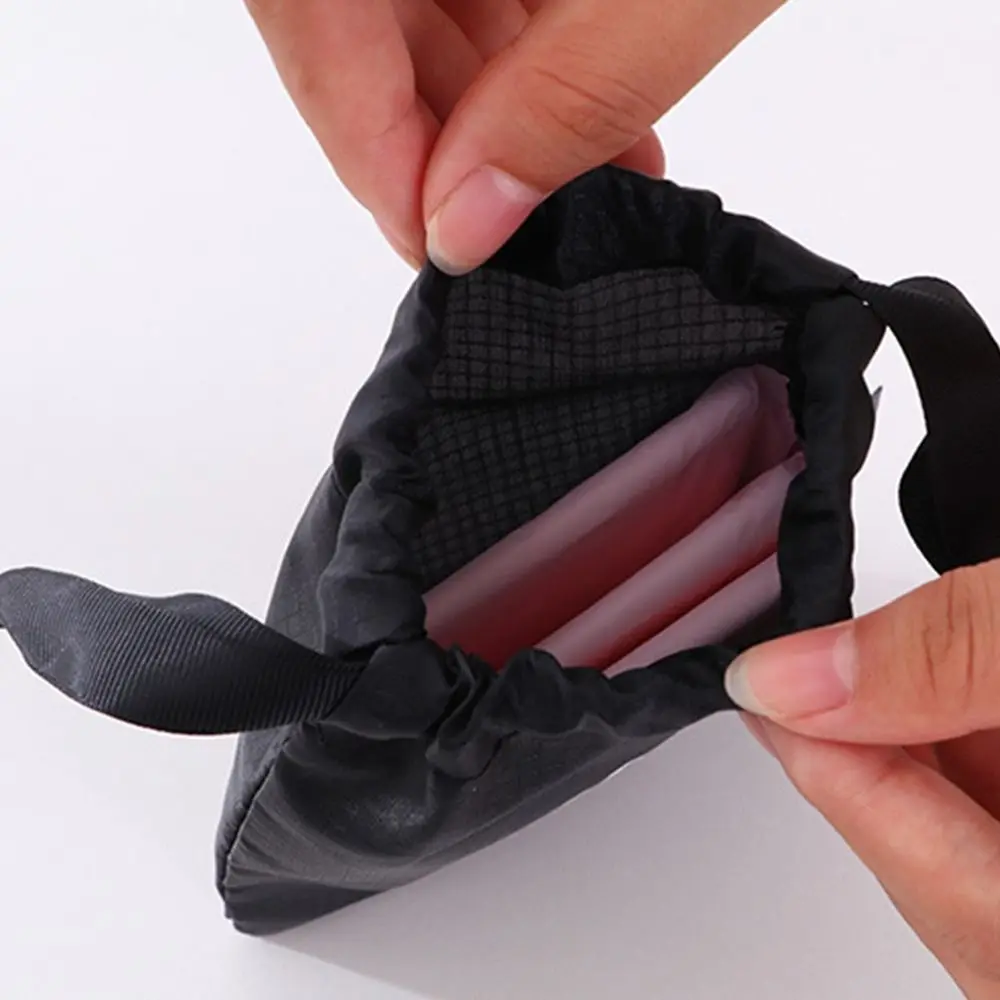 Black Sanitary Napkins Storage Bag Travel Organizers Large Capacity Coin Purse High Quality Multipurpose Cosmetic Bag