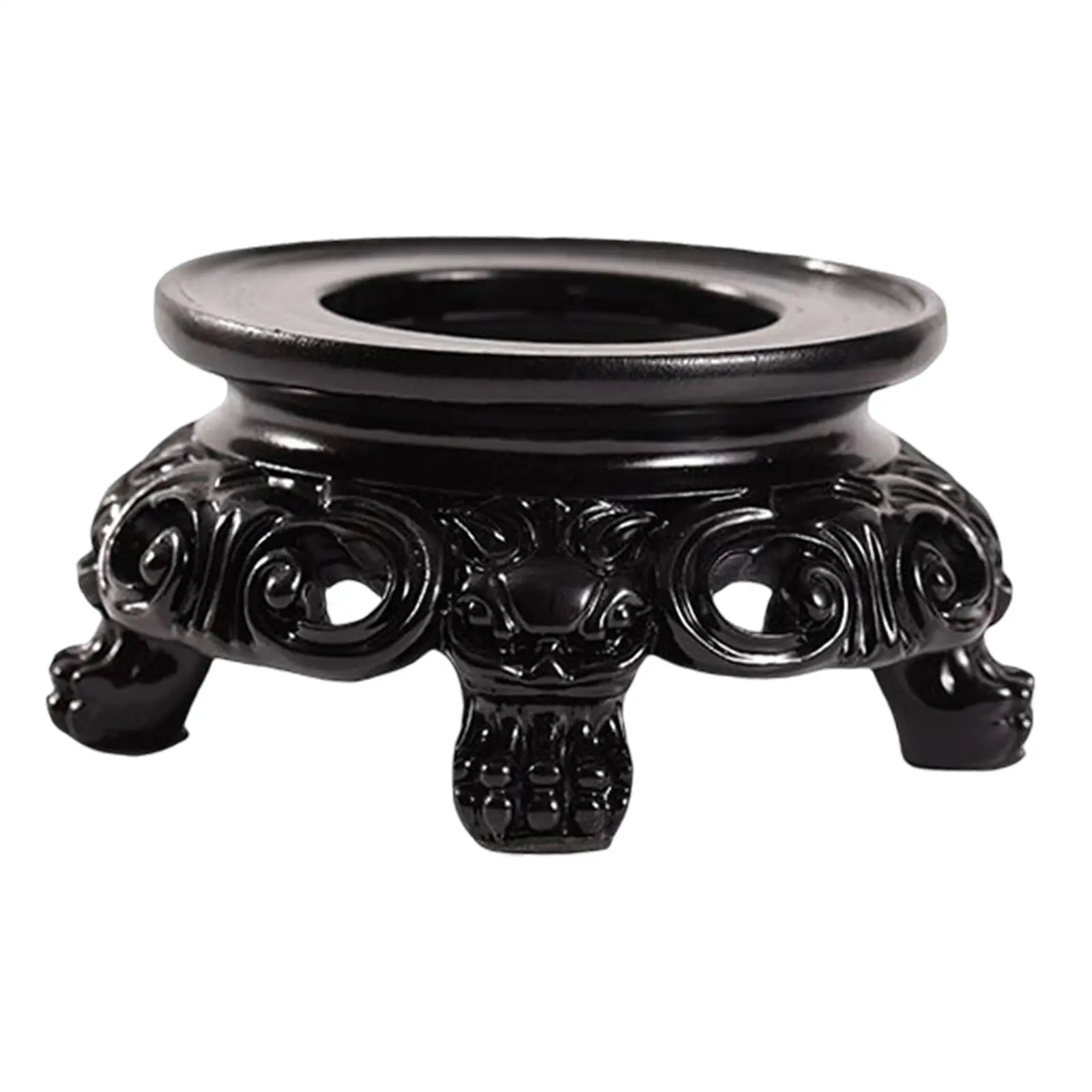 Decorative Resin Display Stand Rack Shelf for Marble Statue Glass Ball Home Office Room Accessories