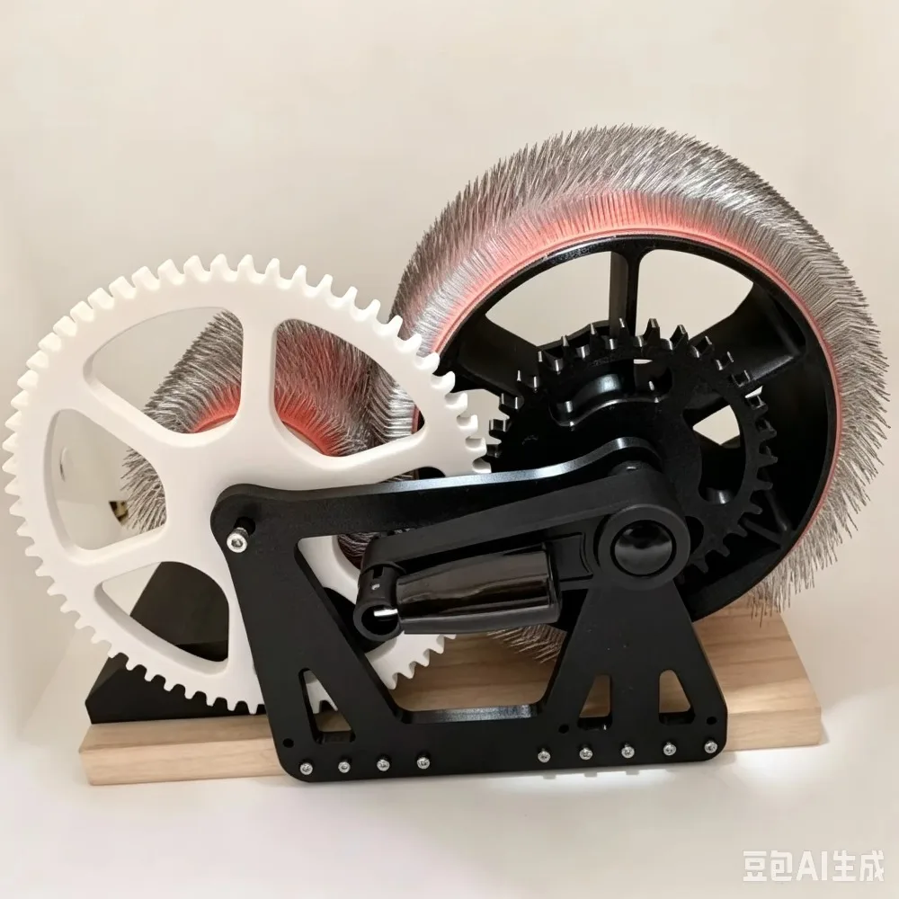 Rotating yarn making tool Mini wool carding machine Manual fiber carding machine Household small yarn making equipment