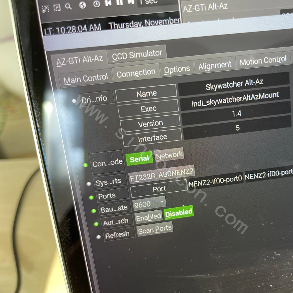 FTDI USB TTL vers RJ12 Sky-watcher AZ ALT AZGTI Freedom Find Interface de commande manuelle à double encodage vers câble PC/Asiair EQMOD