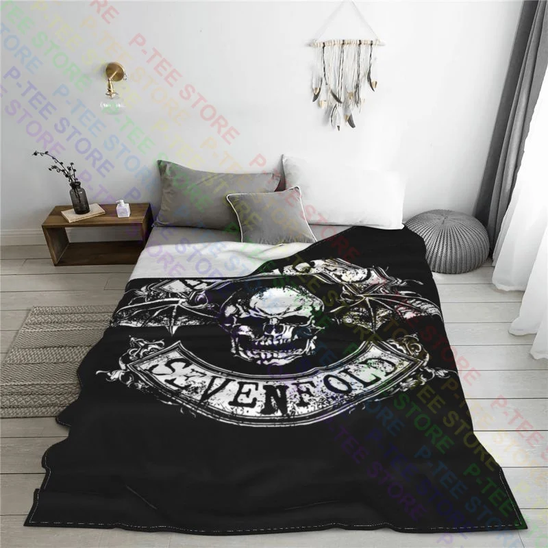 Avenged Sevenfold Heavy Metal Blanket Thick Bedding Lightweight Skin Friendly Machine Washable