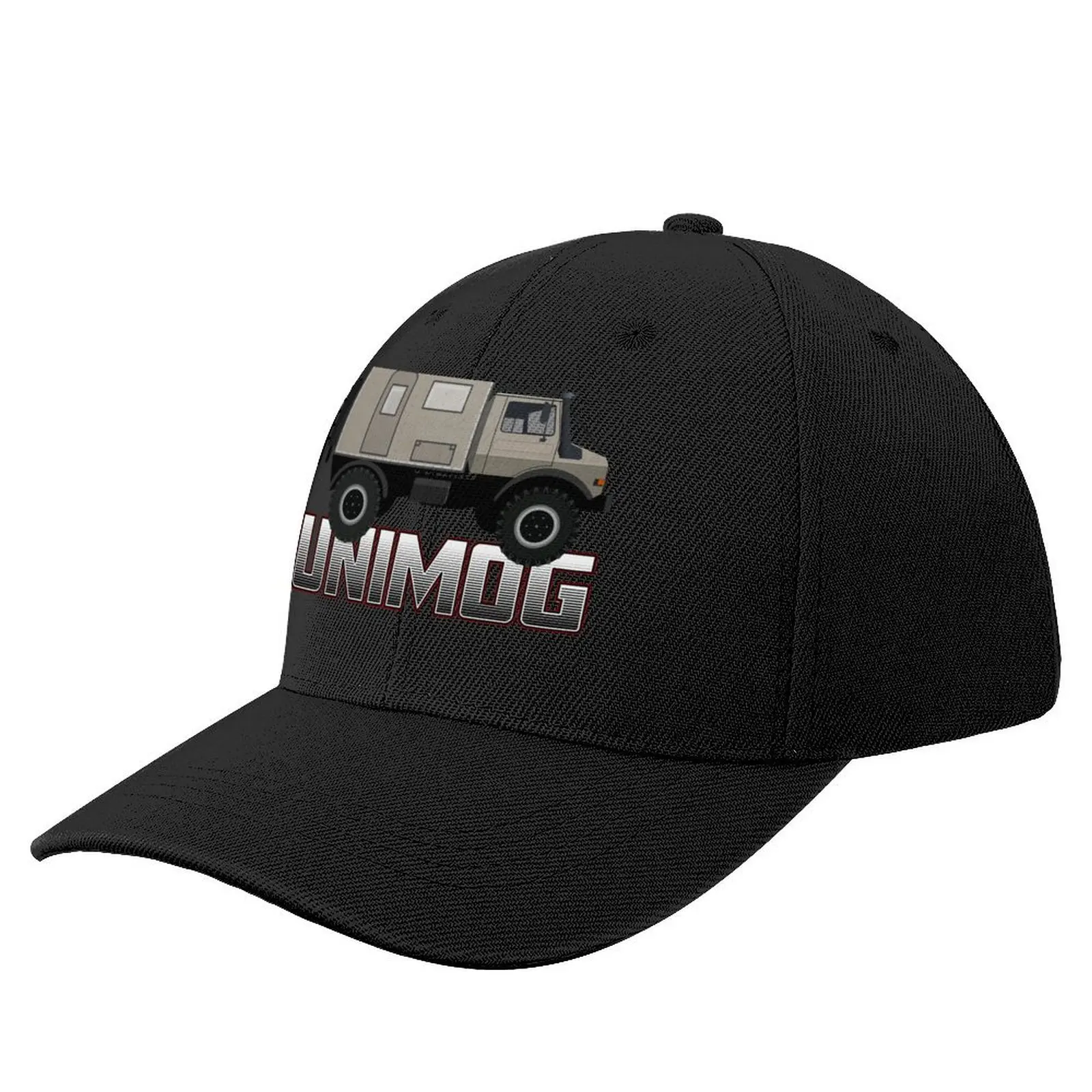 

UNIMOG overlander (on black) Baseball Cap Thermal Visor foam party Hat funny hat Rave Men's Baseball Women's