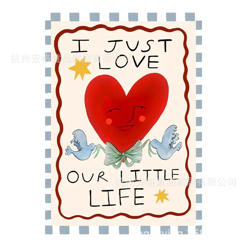 Newborn Photography Background Painting 25simple Nordic Ins Art Poster Decorative Painting Core Sticker Children's Room Paint
