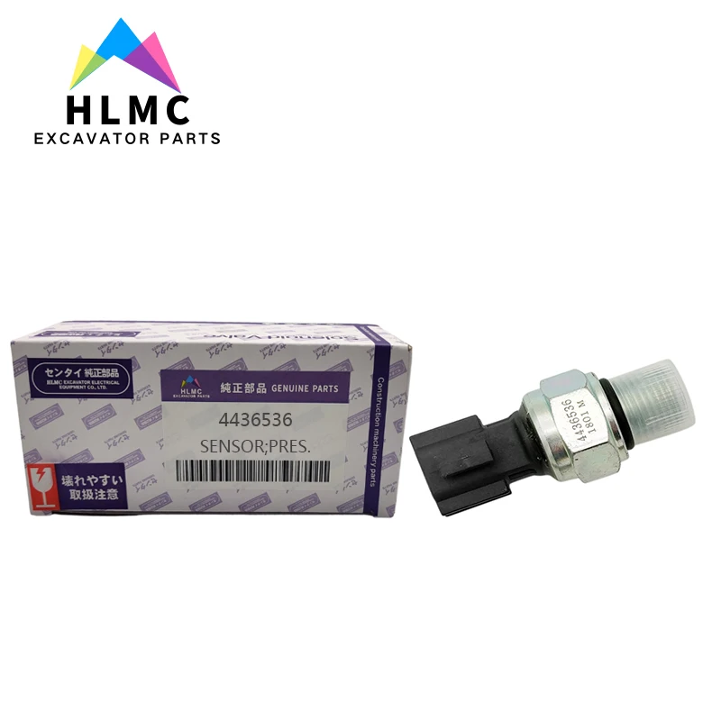 Hydraulic Pump Pressure Sensor 4436536 for Hitachi Excavators