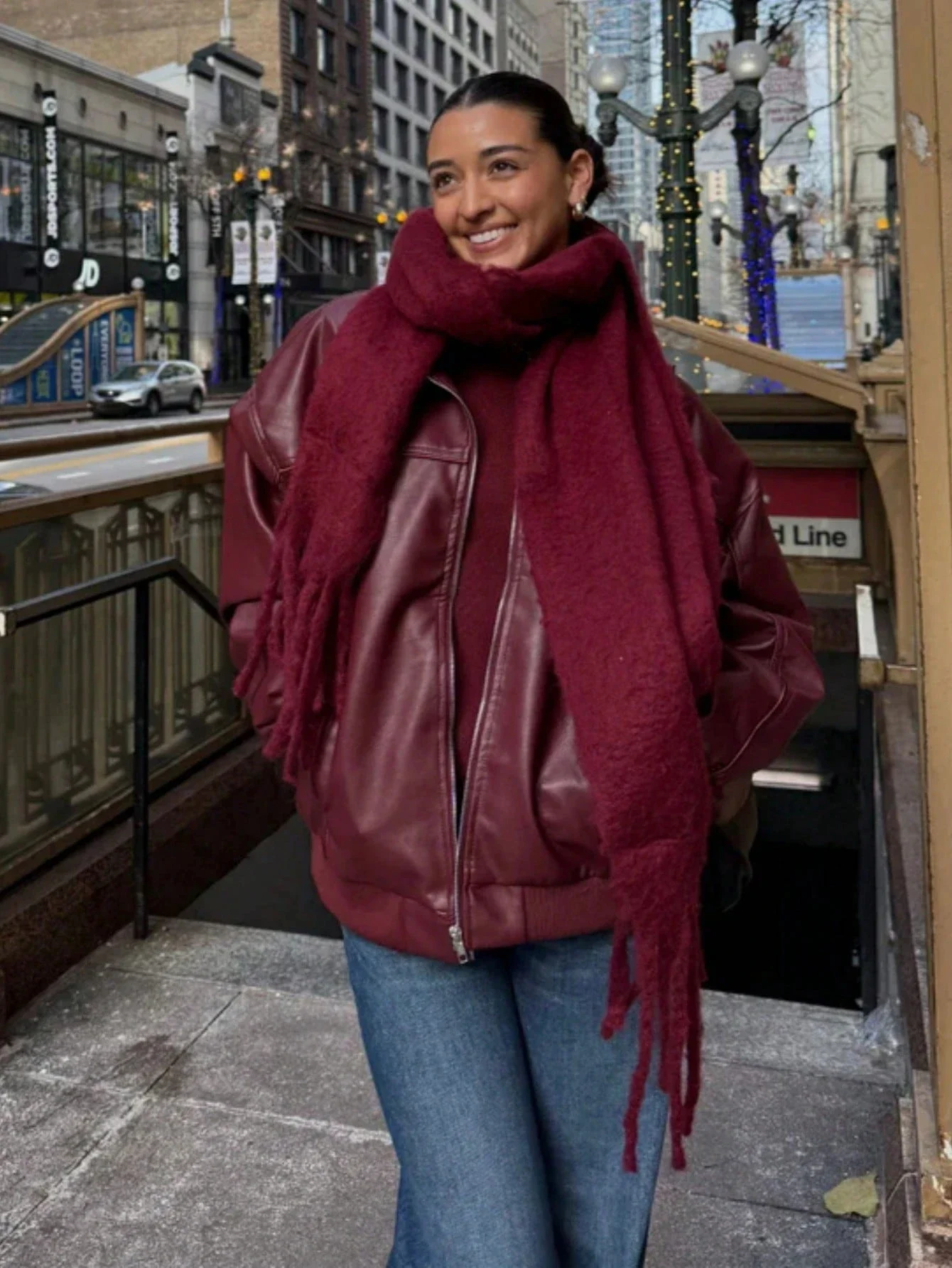 وشاح نسائي موضة شتاء 2025 شال سميك دافئ يلتف موضة بلون الباشمينا أوشحة طويلة شرابة الحجاب الشالات Bufanda الكشمير