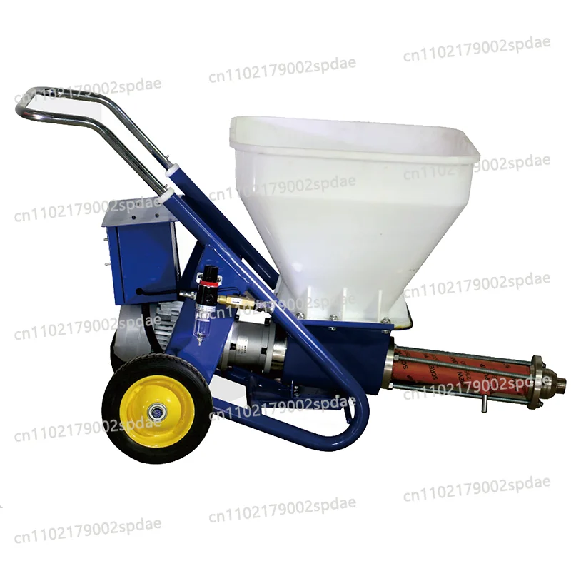 Concrete Cement Mortar Plastering Sprayer for Gypsum Maximum Horizontal Conveying Distance 20M Maximum Vertical