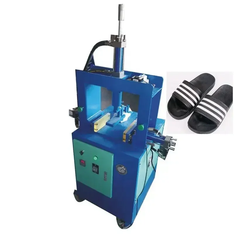 Semi-automatic Sandal Shoe Side Sole Pressing Stitching Machine Slipper Making Machine