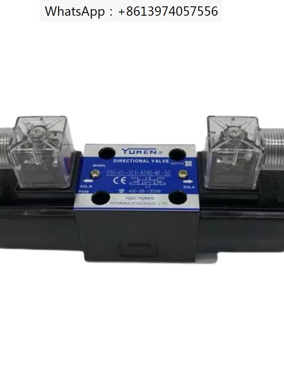 Electromagnetic directional valve DSG-01-3C2-D24/A240-N1-50/3C4/3C60/2B2/2B3b