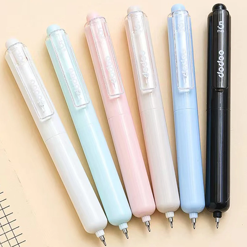 

Набор гелевых ручек Morandi, 4 шт./коробка, 0,5 мм, черные стержни, гелевые чернила для письма, ручка для студентов, милые мягкие Канцтовары, ручка, школьные принадлежности