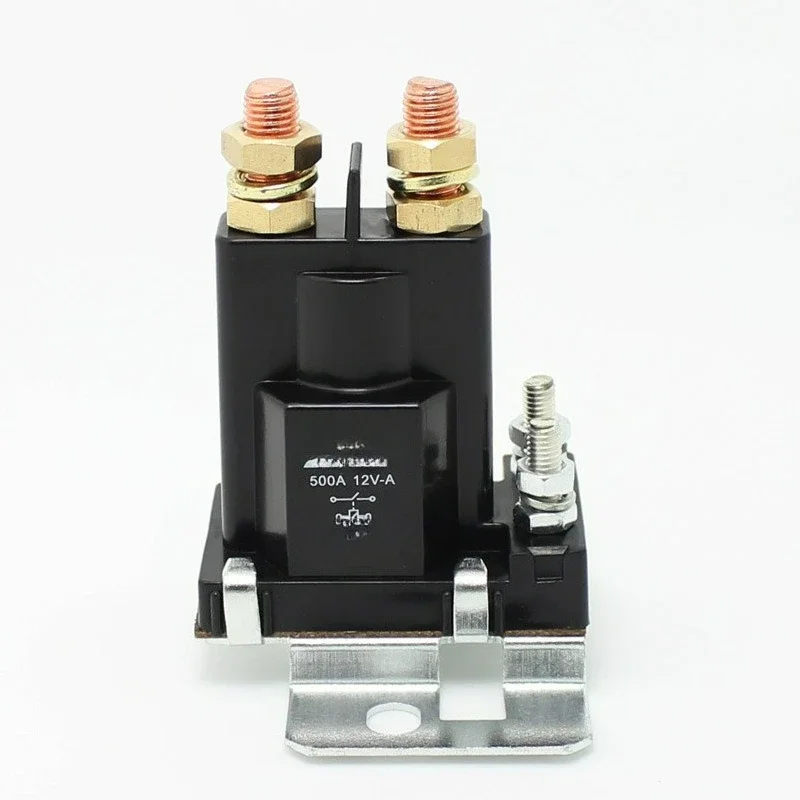 500A DC Contactor 12V/24V – Heavy Duty Main Power Switch for Car, RV, LiFePO4 Battery & Solar System