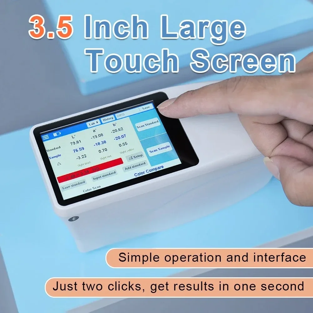 In Stock LS176 D/8 WI-R457 Whiteness Meter Color Measuring Device Handheld Colorimeter Spectrophotometer