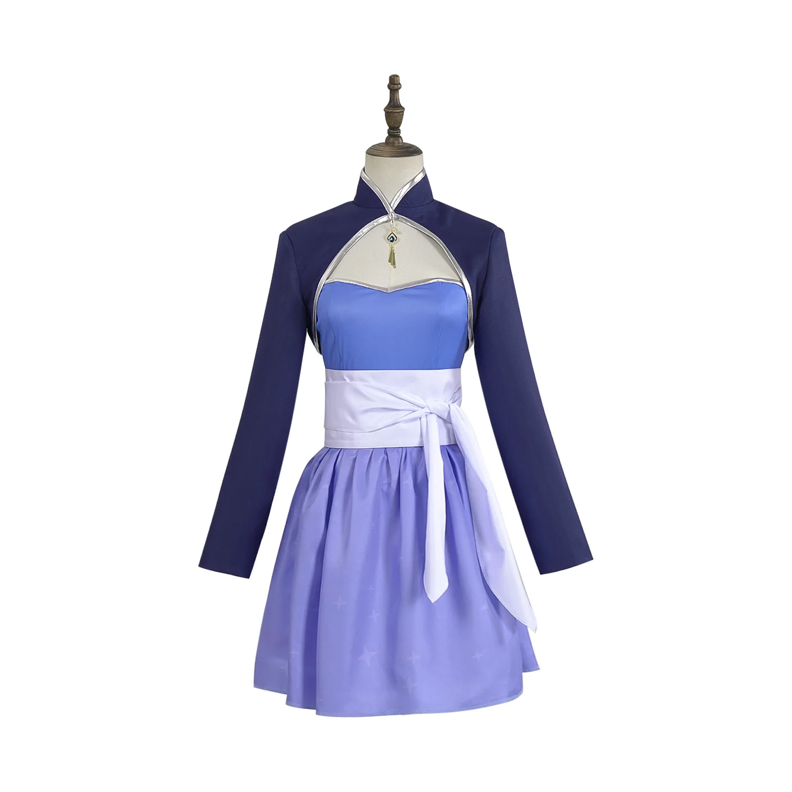 Disfraz de Reina de Hielo Weiss Schnee, Disfraces de Cosplay de Personajes de Anime, Disfraz de Halloween, Ropa de Actuación para Adultos