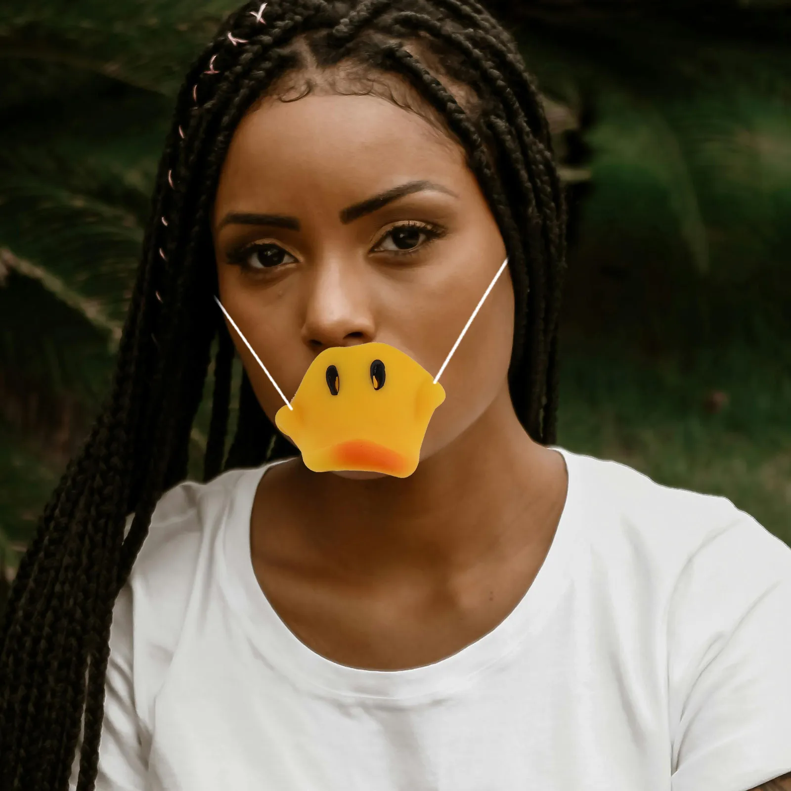 Groot Latex Eend Neusmasker voor Kinderen Volwassenen Grappig Kostuum Accessoire Halloween Carnaval Aankleden Dieren Rollenspel Spel Plezier