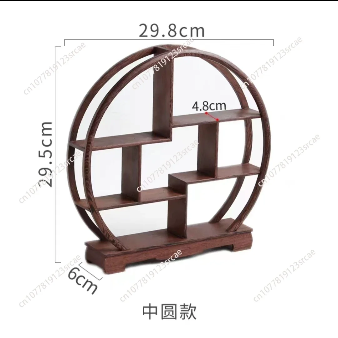 Wooden Afternoon Tea Dessert Stand Hotel Club Restaurant Refreshments Artistic Cuisine Tableware New Chinese Retro Dessert Tray