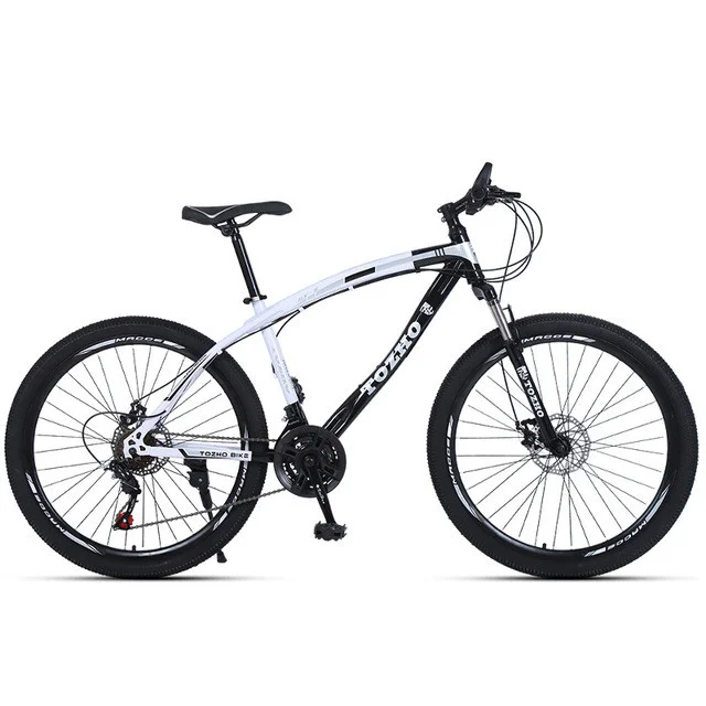 High quality double disc brake Fitness shaping Aerobic exercise 21 speed mountainbikes 24 inch mountain cycle