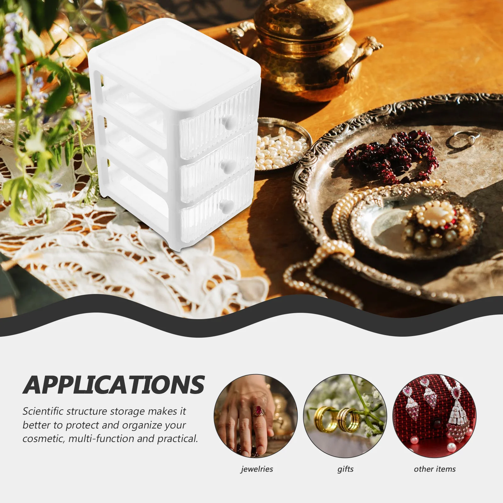 

Storage Drawer Organizer For Desk Box Desktop Drawer Organizer Plastic Sundry Holder For Desk Kitchen Display