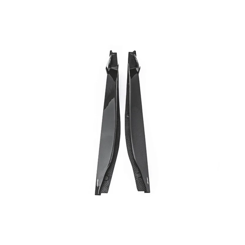 High Quality Dry Carbon Fiber Side Lower Lip Side Skirts Auto Exterior Tuning Decor Accessories For Lotus Emira