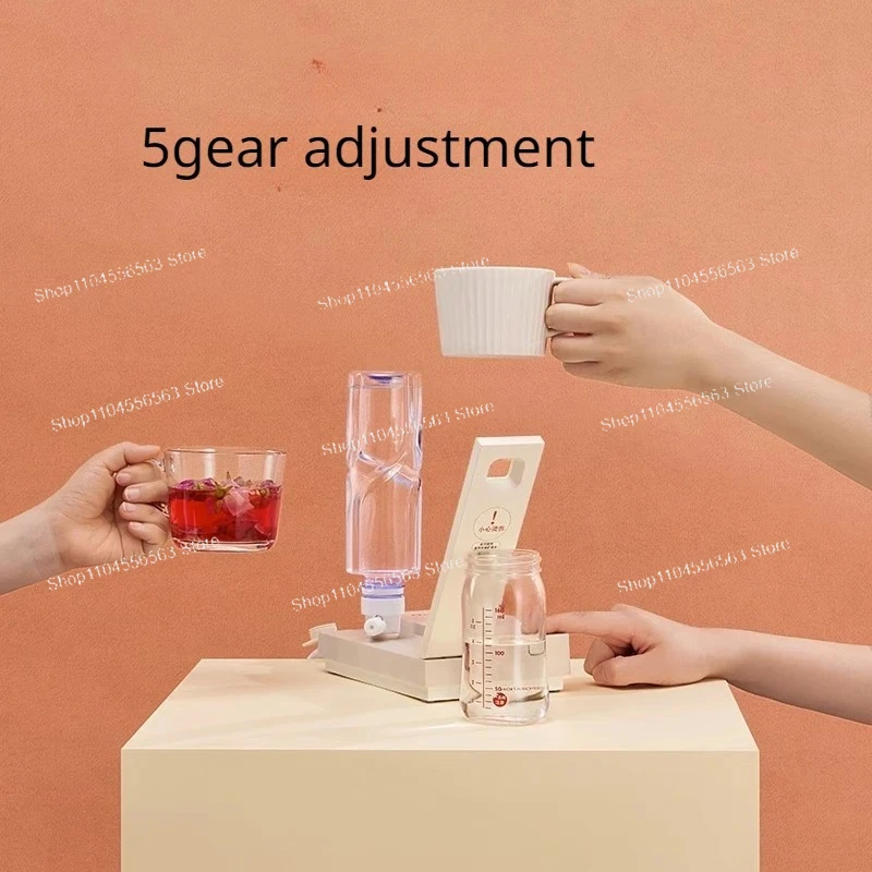 1600w 200ml Portable Mini Instant Hot Water Dispenser Electric Kettle 5gear adjustment Nano Heating Film 220V no Water Bottle