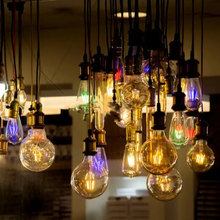 10 قطعة LED نفس نهاية خيوط مرنة الترا سليم 3 فولت دوامة لمبة الرجعية اديسون لمبة أجزاء المصباح COB ديود شريط إضاءة الديكور #6