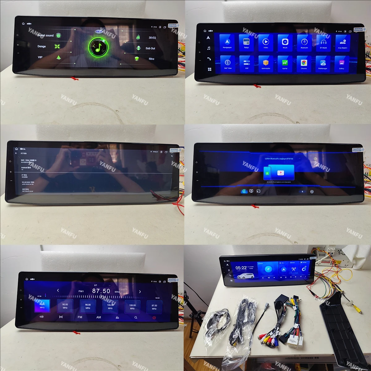 Android 14 For Toyota Sienna 2021 2022 2023 2024 Wireless Carplay Car Radio Touch Screen Stereo GPS Navi Multimedia Head Unit