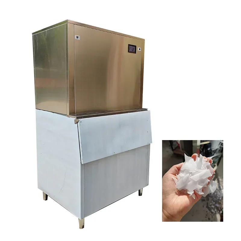 Dry Ice Pellet Making Machine Factory Supply Commercial Dry Flake Ice Making Machine Flake Ice Maker Machine