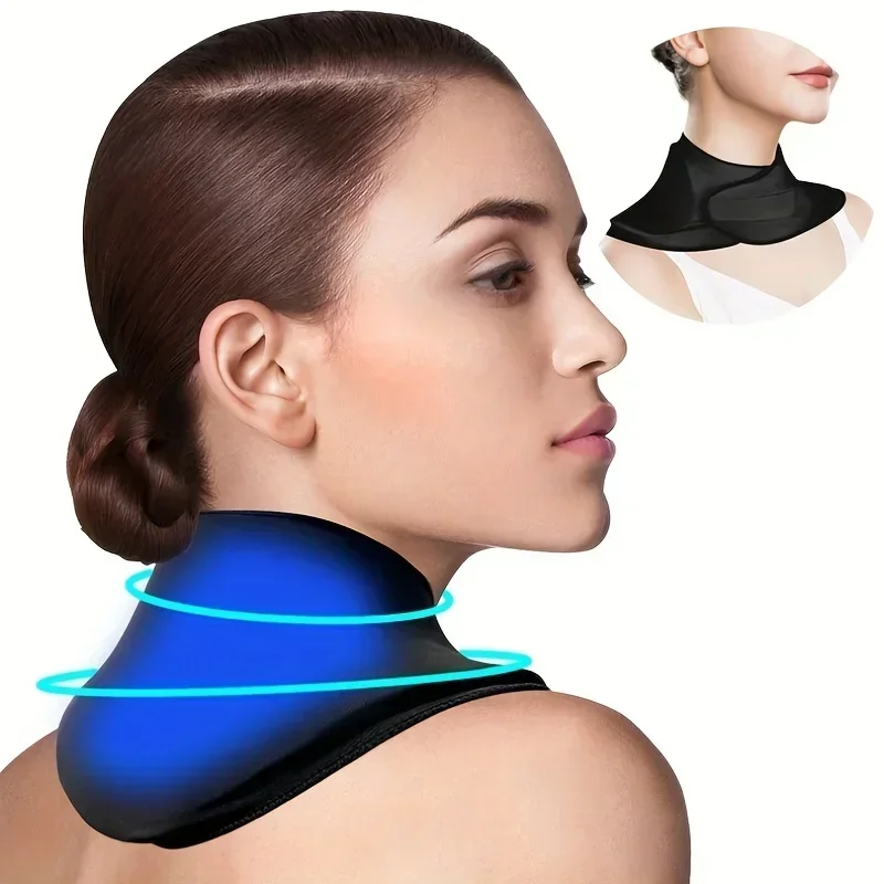 Reusable Gel Ice Pack for Neck Shoulders Neck Ice Pack Wrap Cold Compress Therapy for Pain Relief Cervical Surgery Recovery Pack