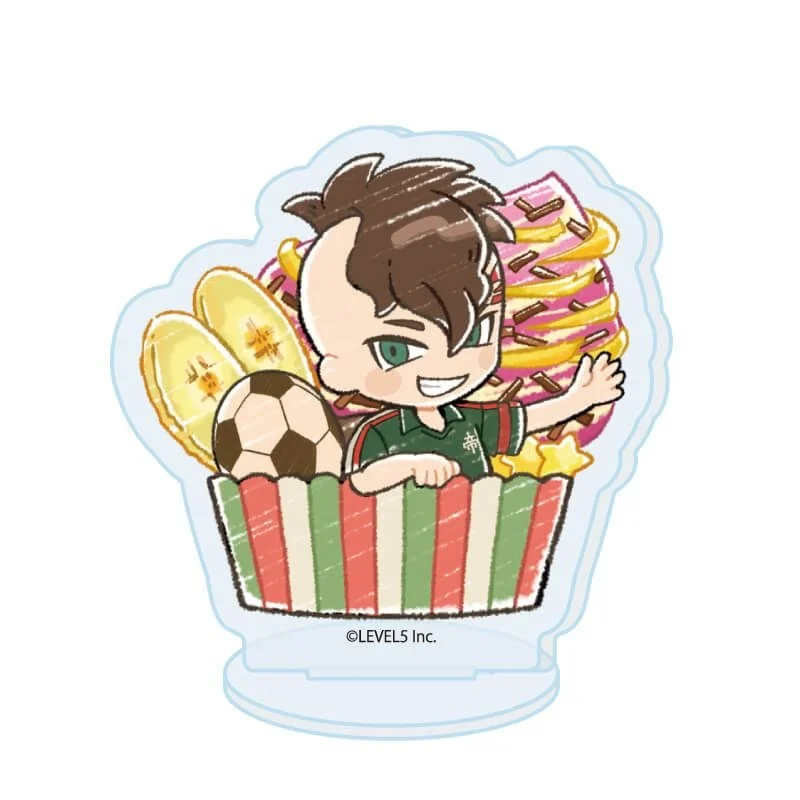 Game INAZUMA ELEVEN 11 Acrylic Stand Doll Anime Asuto Inamori Endo Mamoru Ryohei Haizaki Figure Model Plate Cosplay Keychain
