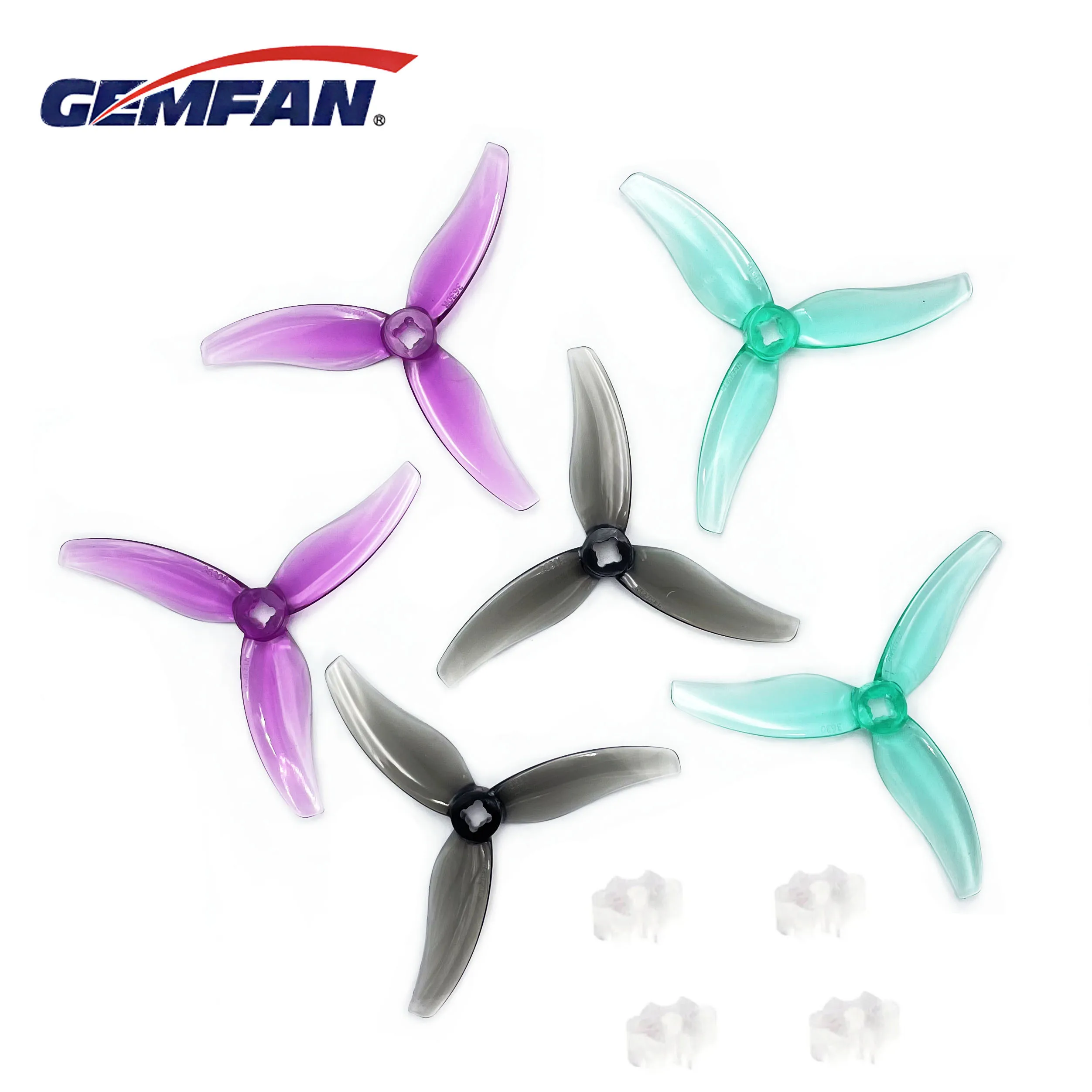 Gemfan 3630 Hurricane 3-Blade Propeller for 3.5inch FPV Drone 2CW+2CCW 4pcs/pack Freestyle Quadcopter