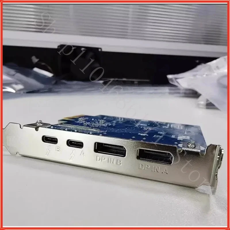 L FOR  Z4 Z6 Z8 G4 Thunderbolt 3 2x DP 2x USB-C PCIe 2-port IO Card L89633-001 L83263-001 3U05AA