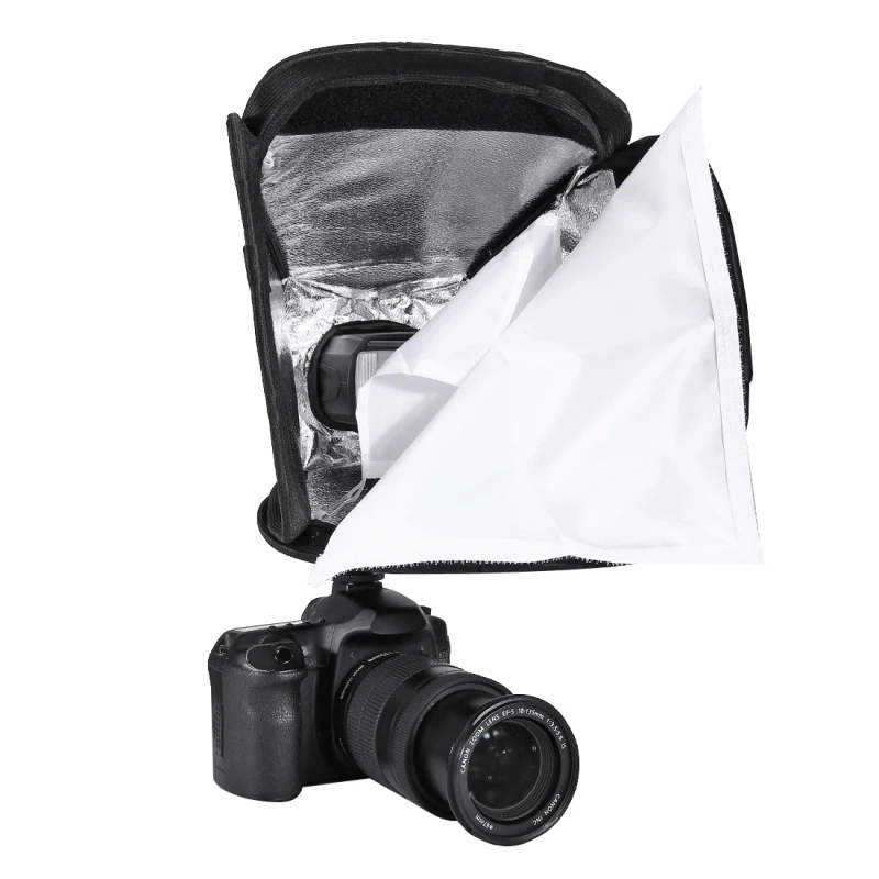 PULUZ Foldable Soft Flash Light Diffuser Softbox Cover, Size: 23cm x 23cm