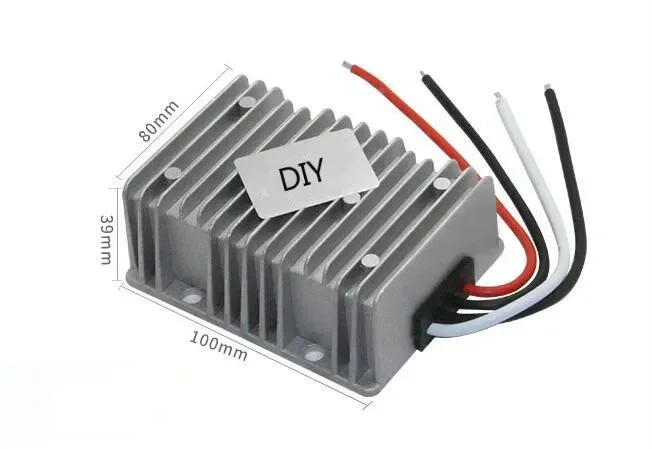 18V-36V to 24V สูงสุด 25A DC Converter ลด Regulator แรงดันไฟฟ้า Stabilizer Step-up Down ประเภท CE ROHS กันน้ำ IP67