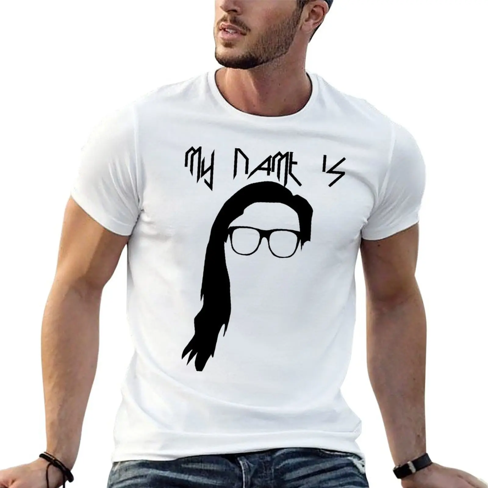 

funny t shirts for cotton Skrillex tshirt for man T-Shirt 100% cotton t shirts graphic man