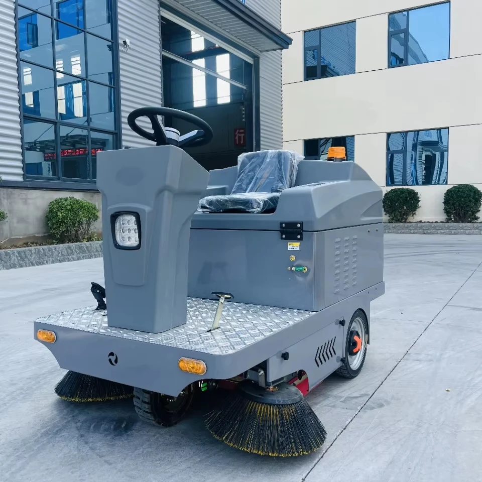 Mechanical Floor Sweeper and Washer with PLC Motor Gearbox Hygienic Design Low Failure Rate 1 Year Warranty