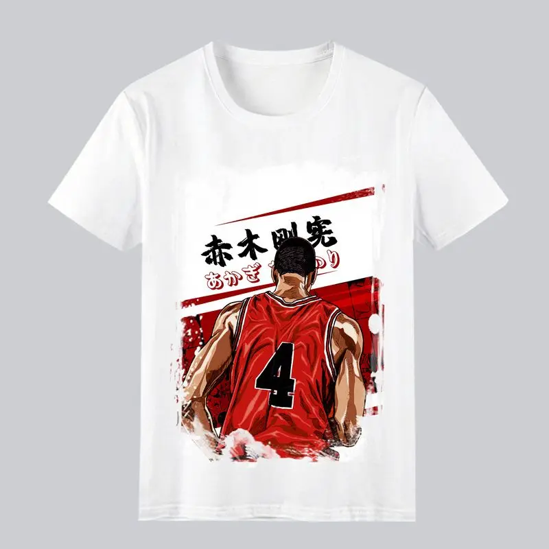 

Slam Dunk T-shirt for Men, Short Sleeve, Sakuragi Hanamichi Clothing, Summer Quick-Dry, Loose Fit, 2026 New Versatile Style