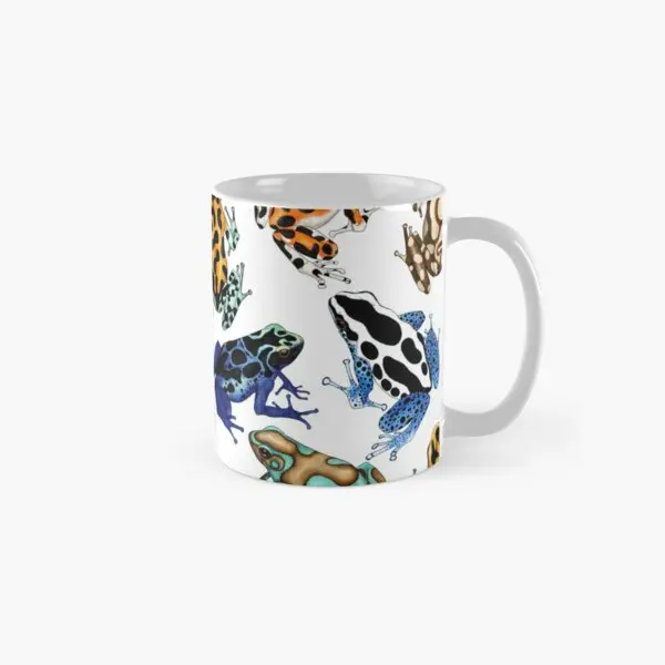 Poison Dart Frogs Of The World Classic  Mug Gifts Cup Design Drinkware Tea Simple Coffee Handle Round Image Picture Printed