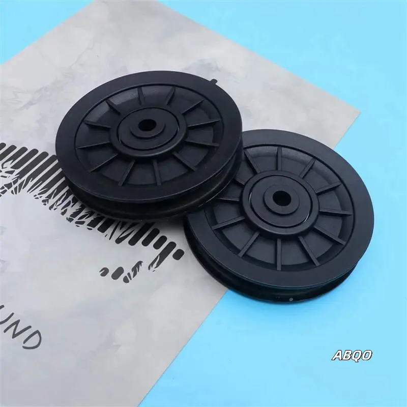 

12 Pcs Universal 105Mm Diameter Wearproof Bearing Pulley Wheel Cable Gym Fitness Equipment Part