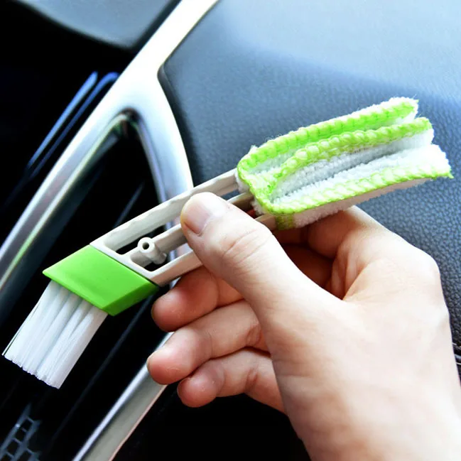 Multifunctional Car 1pcs Air Conditioning Outlet Cleaning Brush Interior Cleaning Portable Accessories