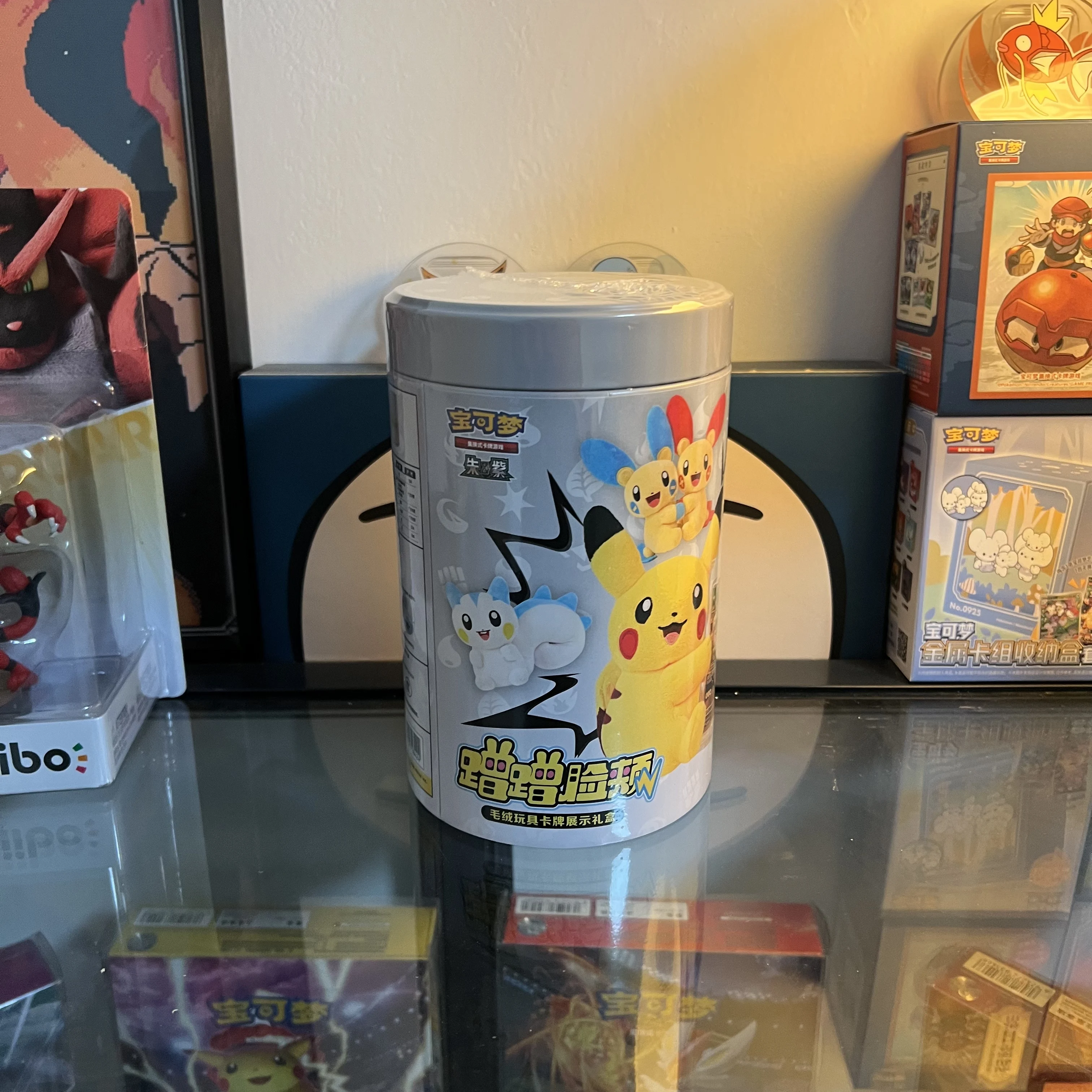 100-original-pokemon-ptcg-scarlet-violet-rub-cheeks-together-blind-box-pikachu-simplified-chinese-collectible-cards-toy-gifts