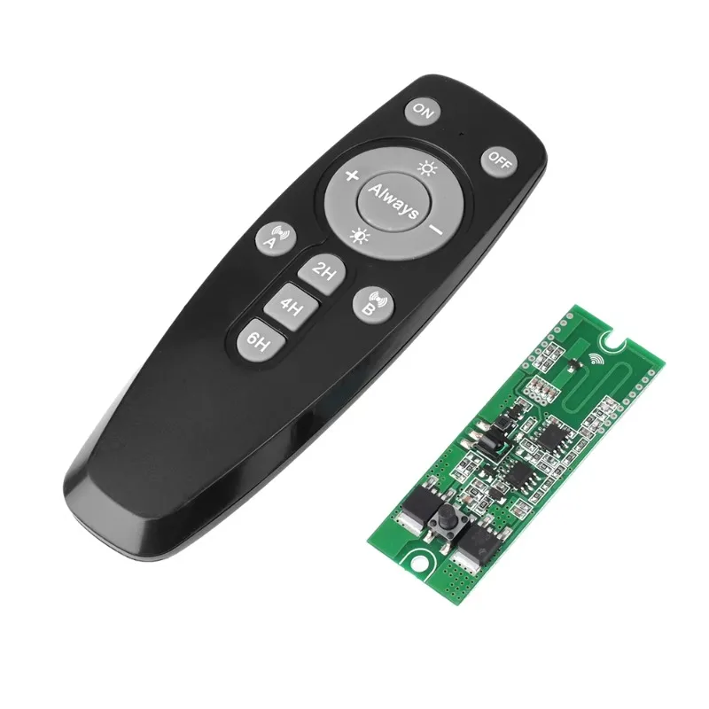 High power 3.2V 3.7V remote control radar human body induction solar light circuit board solar street light driver board