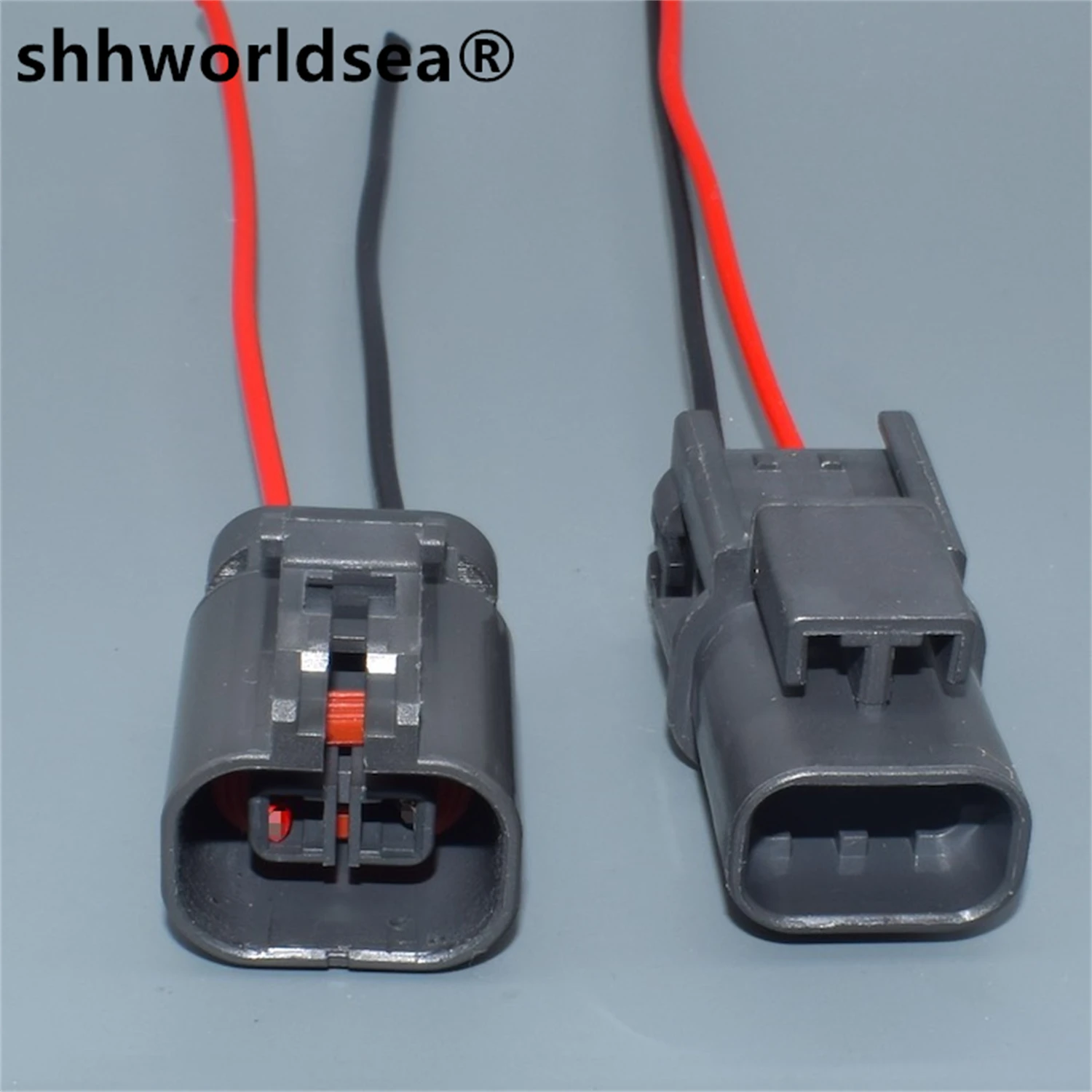 

shhworldsea 2pin Generator male female Auto Wire Heavy Current Connector MG-MG7 Air Cooler Plug Socket 7122-6224-40 7223-6224-40