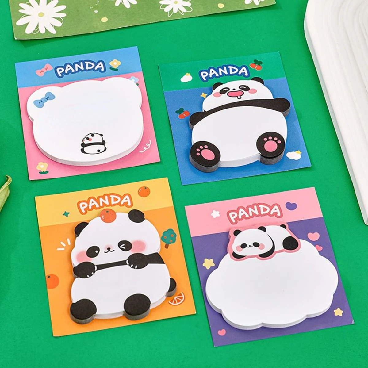 

128 pcs/lot Cartoon Chubby Panda N Times Sticky Notes To Do List Memo Pad Notepad Cute School Office Supplies Gift Stationery