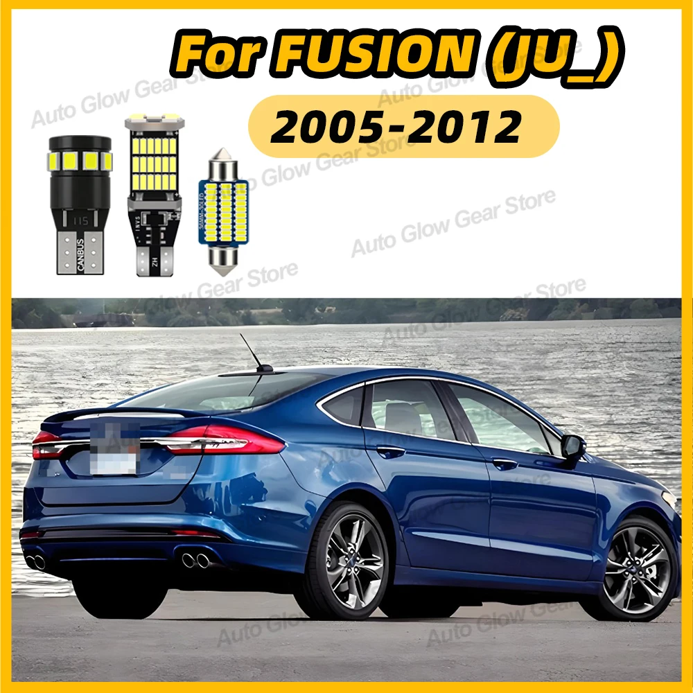 2x Led Reverse Backup Light 6000K Parking Clearance License Plate Lamp Bulb For Ford FUSION (JU) Estate 2005-2009 2010 2011 2012