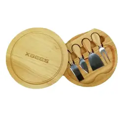 Kitchen Nature Wooden Hand Cheese Cutter Multi-functional Cheese Board Cutter
