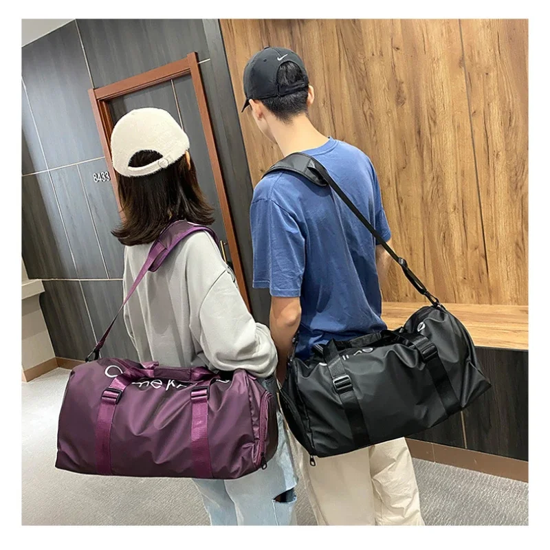 

Men's Travel Bags Fitness Sport Bags Short-distance Dry and Wet Separation Training Hand Luggage Women's Storage Bag