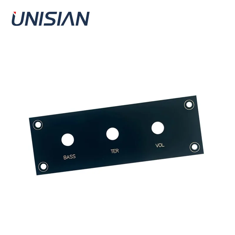 UNISIAN Panel of TDA73777 TDA2030 LM1875 Amplifier Line extended potentiometer Fixed chassis panel board