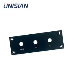 UNISIAN Panel of TDA73777 TDA2030 LM1875 Amplifier Line extended potentiometer Fixed chassis panel board