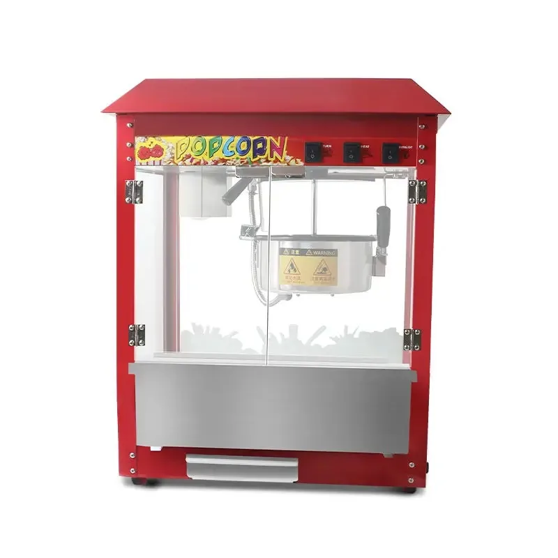 Industrial Electric Popcorn Machine Price Commercial Caramel Popcorn Maker Machine