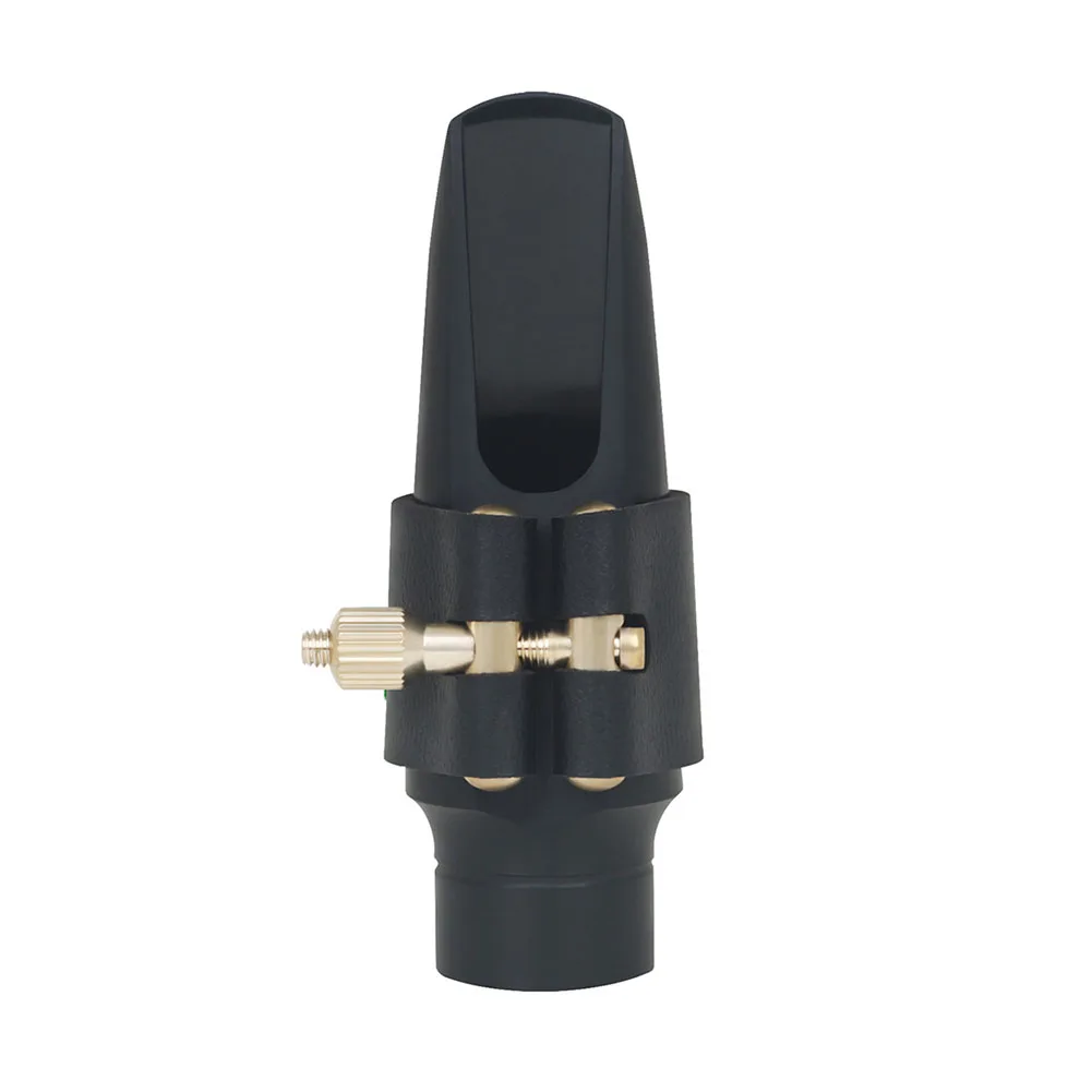 Professional Grade 3PCS IRIN Alto Saxophone Mouthpiece Set Comes with Cap and Clip Cap Metal ABS Material Cater for Saxophonists