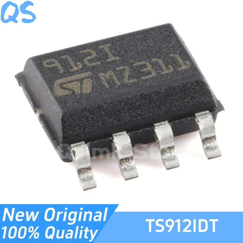 

New Original TS912IDT 912I SOP-8 Rail to Rail CMOS Dual Operational Amplifier Chip
