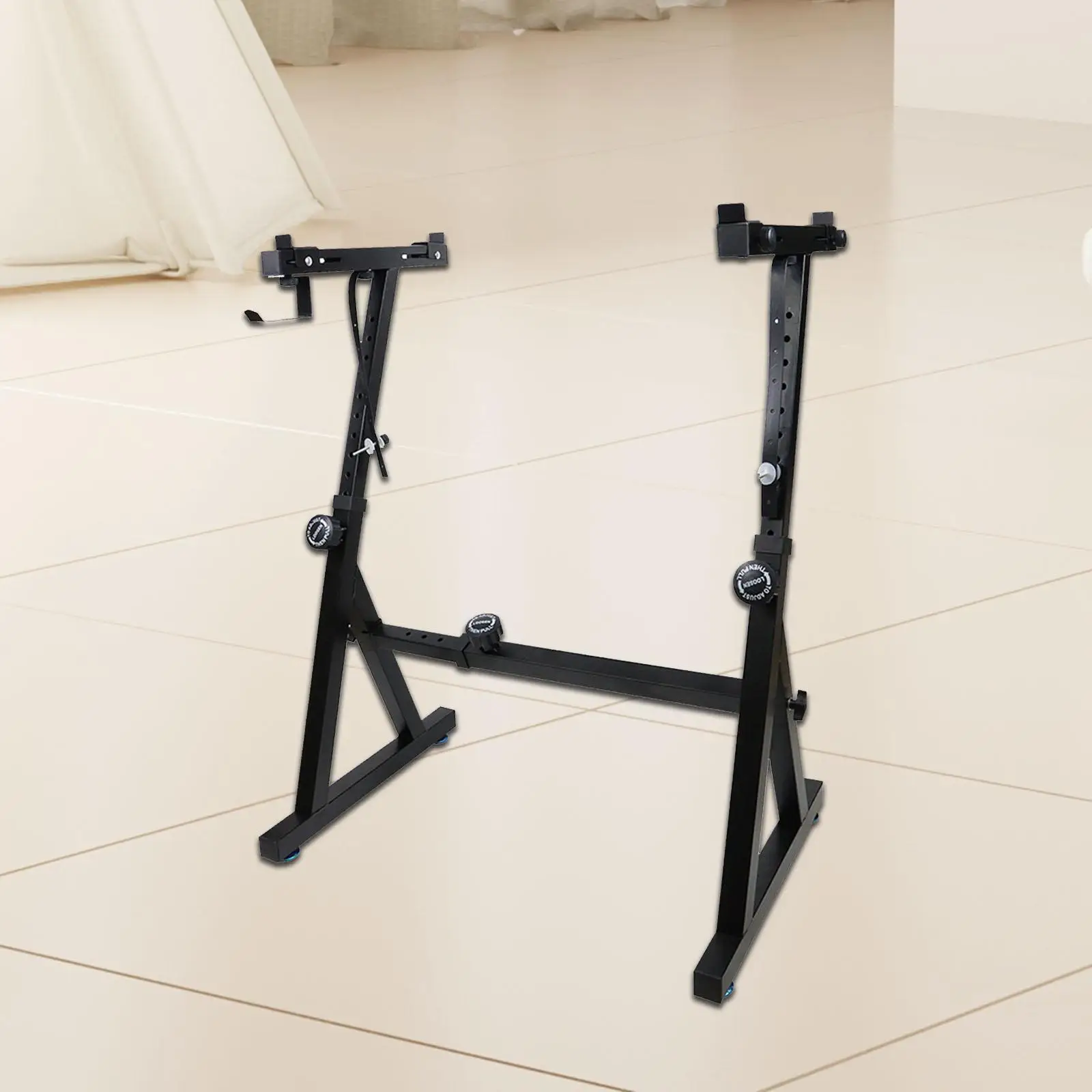 

Z Shaped Keyboard Stand Detachable Iron Electronic Pianos Stand for